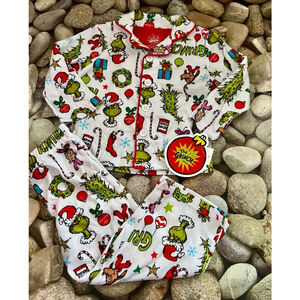 NWT GRINCH PJ SET